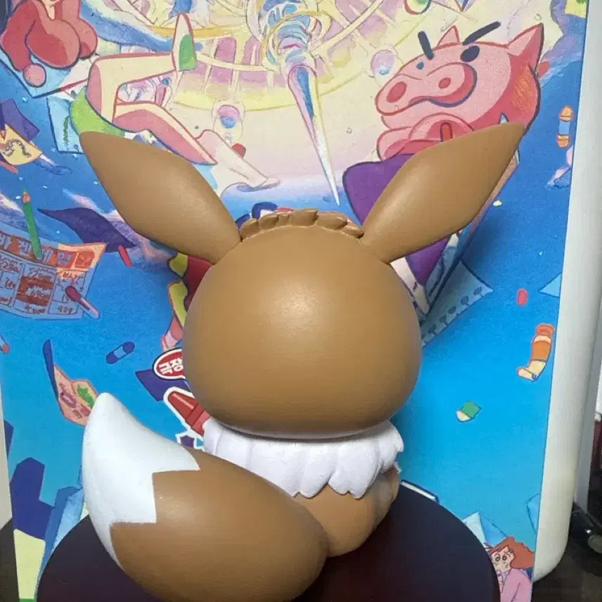 [BUNJANG] Crayon Shin-chan x Eevee Collaboration Figure / 짱구 이브이 피규어