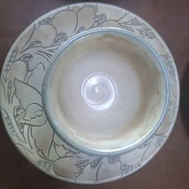 [BUNJANG] Han Chang-mun Buncheong 5-Person Tea Set / 청담 한창문 분청5인 다기셋트