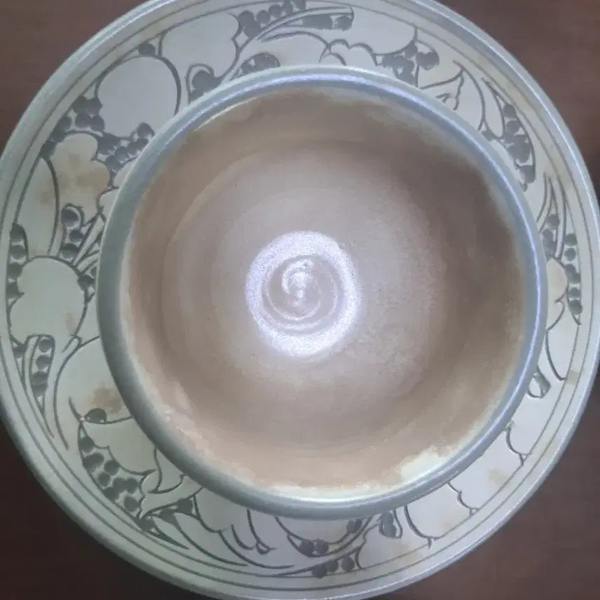 [BUNJANG] Han Chang-mun Buncheong 5-Person Tea Set / 청담 한창문 분청5인 다기셋트