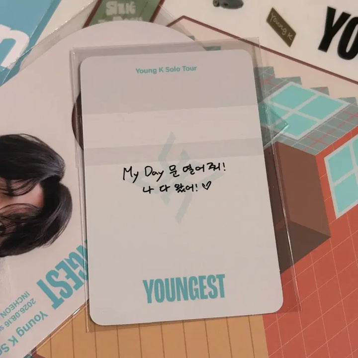 [BUNJANG] DAY6 Young K Last Concert Entrance Gift Photocard / 데이식스 영케이 막콘 입장 기프트 포카 양도
