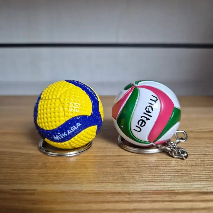 [BUNJANG] Haikyu!! Style Mikasa Molten Volleyball Keychain Bundle Set / 하이큐 스타일 미카사 몰텐 배구공 키링 일괄