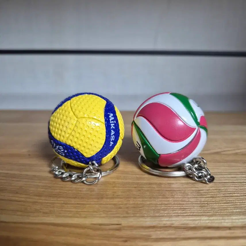 [BUNJANG] Haikyu!! Style Mikasa Molten Volleyball Keychain Bundle Set / 하이큐 스타일 미카사 몰텐 배구공 키링 일괄