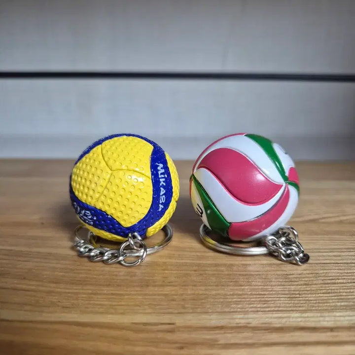 [BUNJANG] Haikyu!! Style Mikasa Molten Volleyball Keychain Bundle Set / 하이큐 스타일 미카사 몰텐 배구공 키링 일괄
