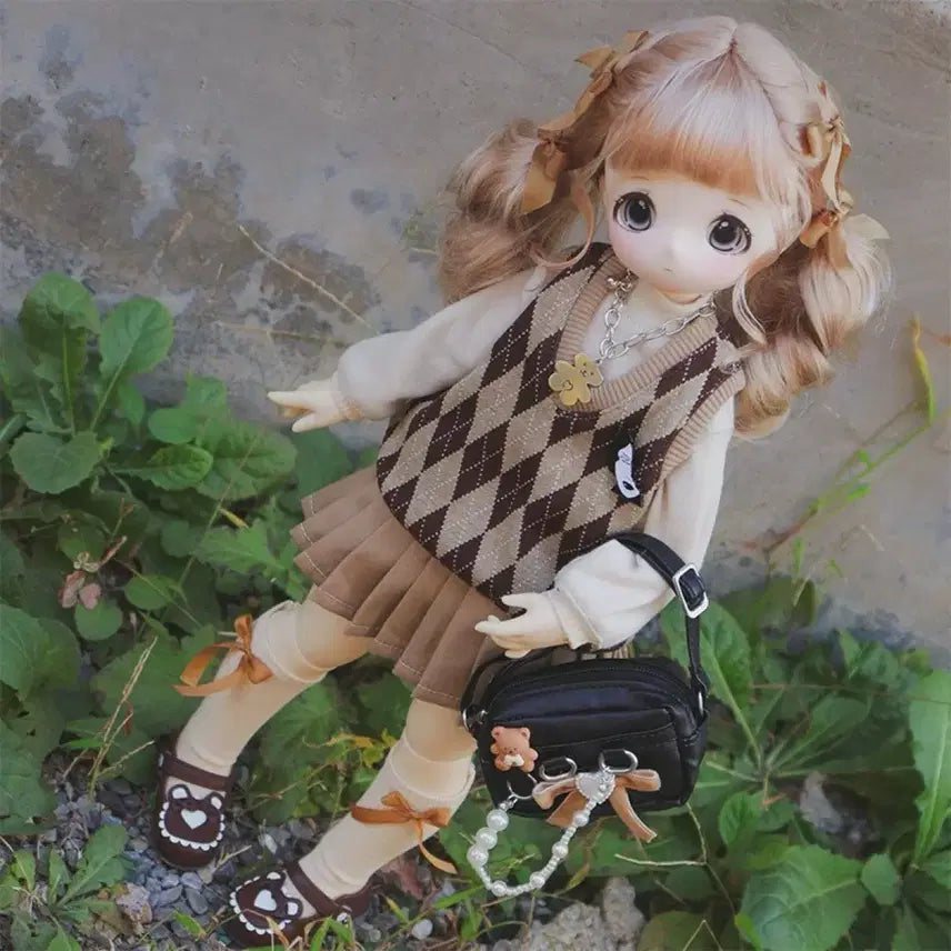 [BUNJANG] 1/6 Scale Beige Outfit Set / usd 1/6 베이지 의상 세트