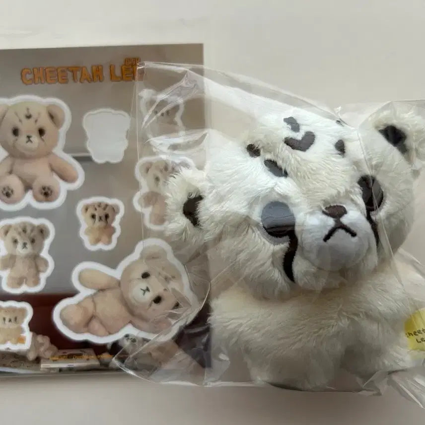 [BUNJANG] NCT Mark Cheetari Doll Sticker Set / (마지막 가격내림) NCT 마크 치타리 인형 스티커 포함