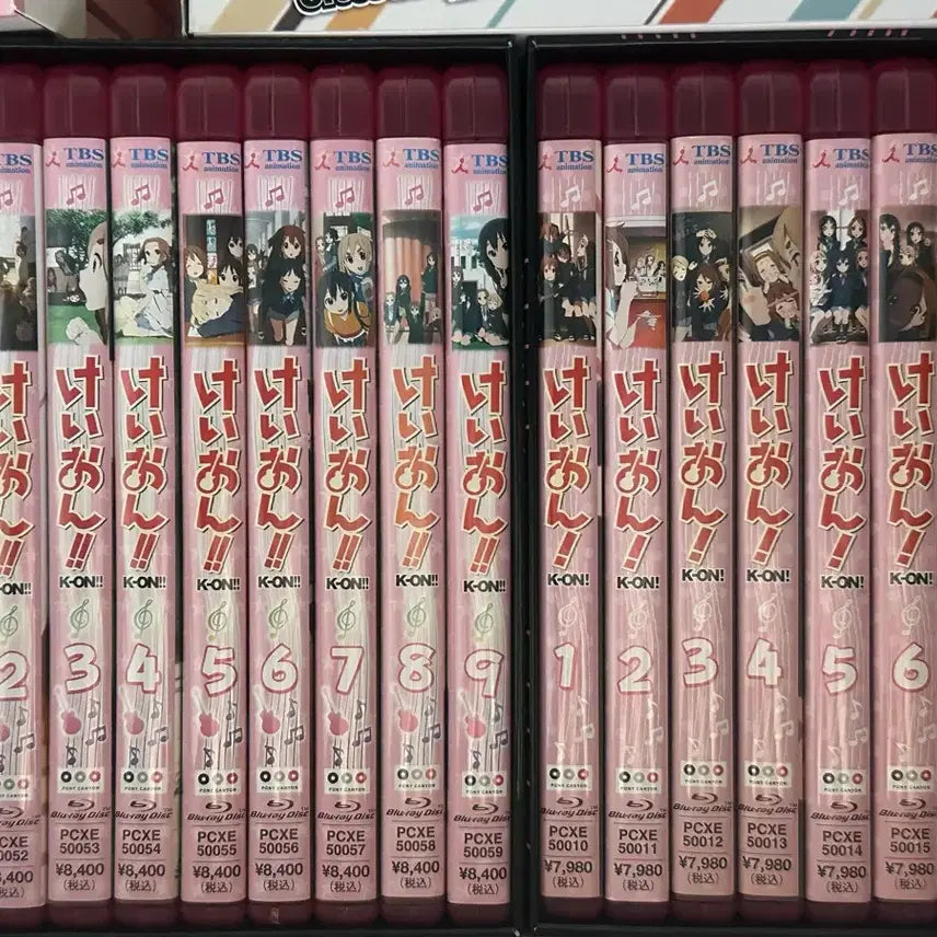 [BUNJANG] K-On! Blu-ray Season 1 &amp; 2 + Tapestry Set (Mio Excluded) / (~9/5) 케이온 블루레이 1기, 2기 + 태피스트리 7종