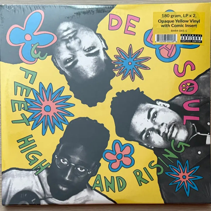 [BUNJANG] De La Soul 3 Feet High And Rising LP Yellow Vinyl / De La Soul - 3 Feet High And Rising  LP