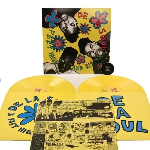 [BUNJANG] De La Soul 3 Feet High And Rising LP Yellow Vinyl / De La Soul - 3 Feet High And Rising  LP