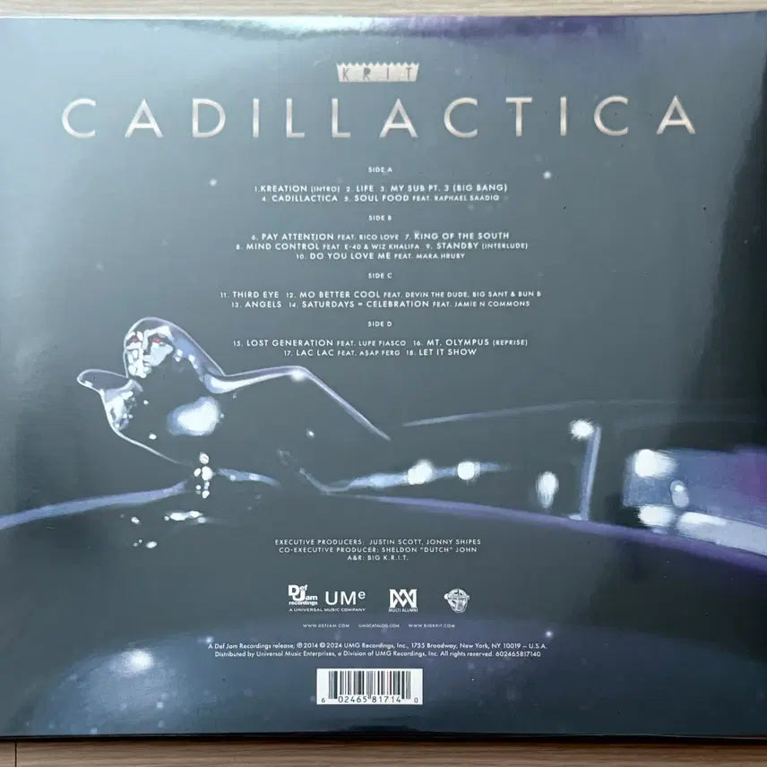 [BUNJANG] Big K.R.I.T. Cadillactica LP (Violet Vinyl, Sealed) / Big K.R.I.T - Cadillactica  LP