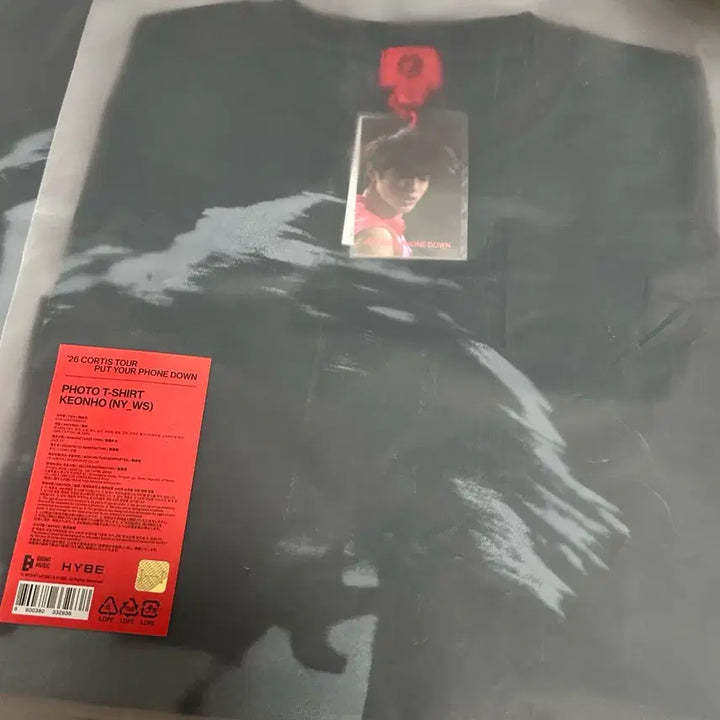 [BUNJANG] CORTIS Gunho Tour T-Shirt WS Size Sealed Popup / (현물) 코르티스 건호 투어 티셔츠 WS 사이즈 미개봉 CORTIS 팝업