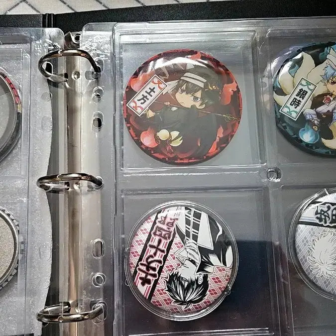 [BUNJANG] Gintama Hijikata Toshiro Tin Badge Set / 히지긴 캔뱃지 일괄