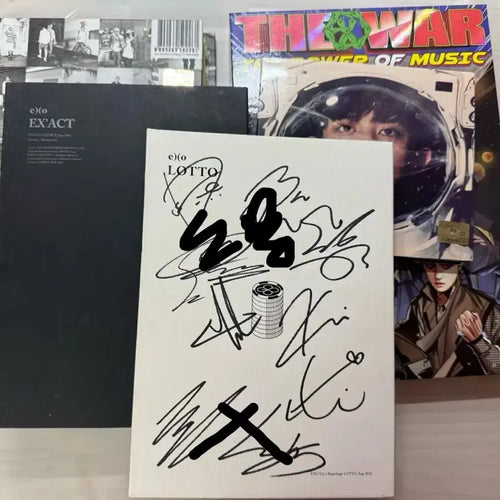 [BUNJANG] EXO Signed Album Bundle Set / 엑소 싸인 앨범 포함 일괄