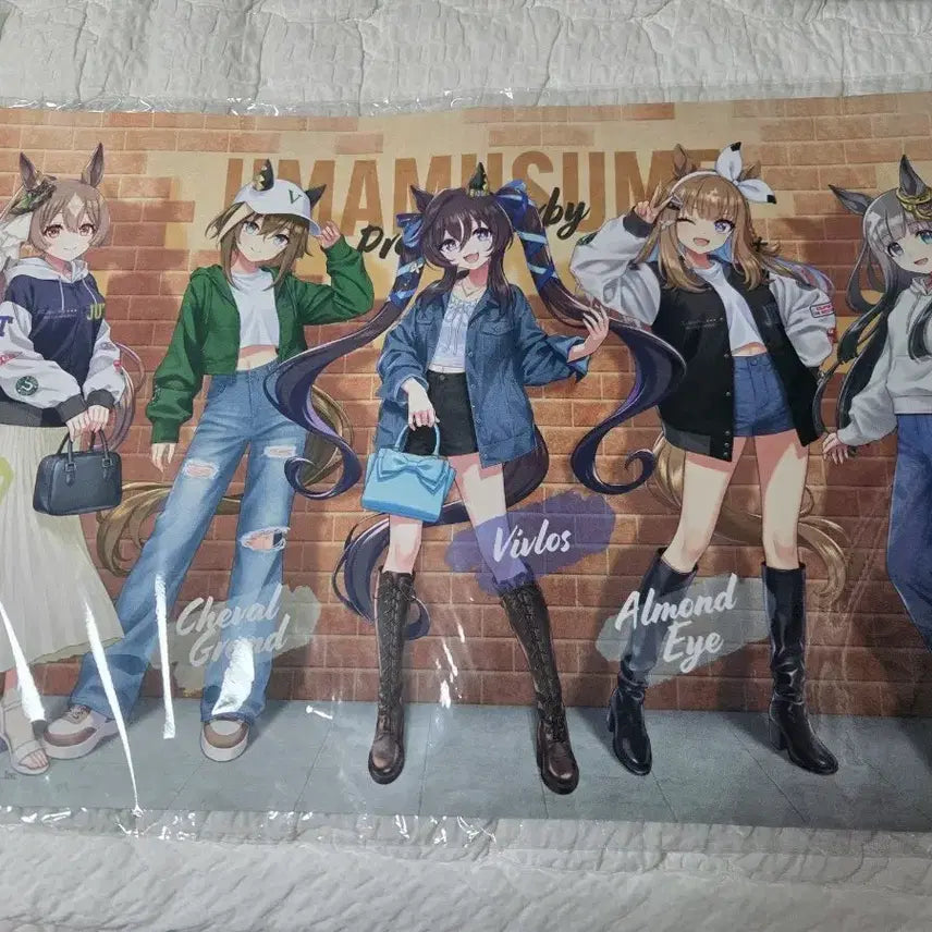 [BUNJANG] Uma Musume Zozotown Collaboration Limited Desk Mat / 우마무스메 말딸 조조타운 zozotown 콜라보 한정 데스크매트 / 장패드 / 플레이매트