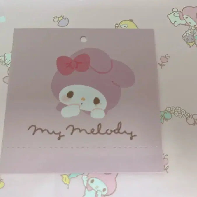 [BUNJANG] Sanrio My Melody "Rest Time" Plush &amp; Mascot Set / 2022년 휴식시간 마이멜로디 인형 누이 마스코트 2점 세트