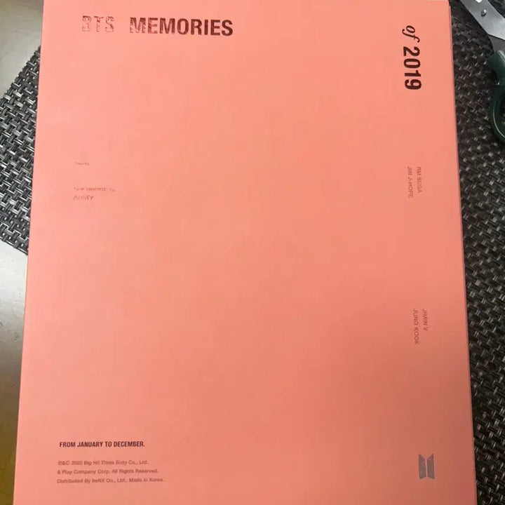 [BUNJANG] BTS Memories of 2021 Photobook / 방탄 메모리즈