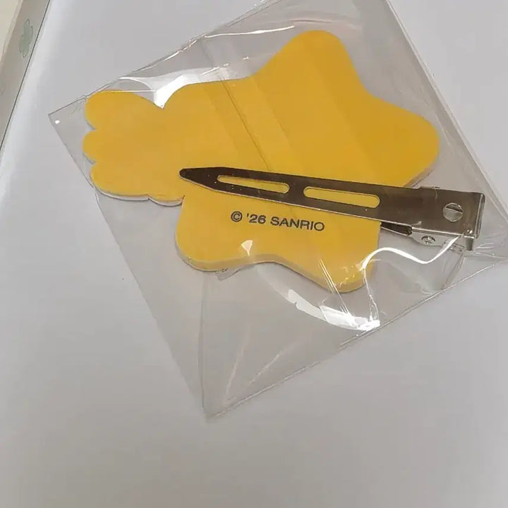 [BUNJANG] Sanrio Pompompurin Secret Hairpin / (새상품) 산리오 시크릿 머리핀 폼폼푸린