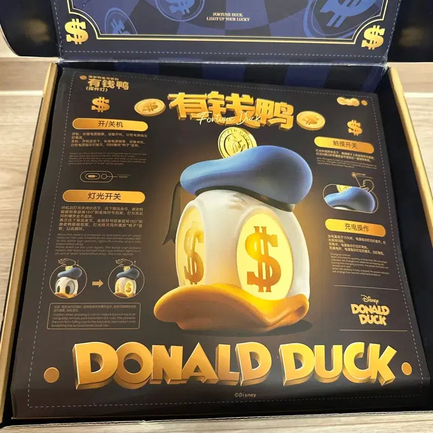 [BUNJANG] Donald Duck Gold Coin Concept Figure / 도날드덕 피규어 금화
