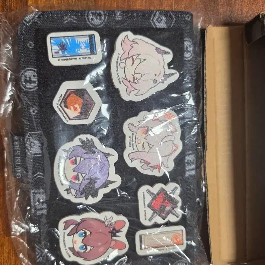 [BUNJANG] Arknights Velcro &amp; Pouch Set / 명일방주 벨크로&amp;,파우치 세트