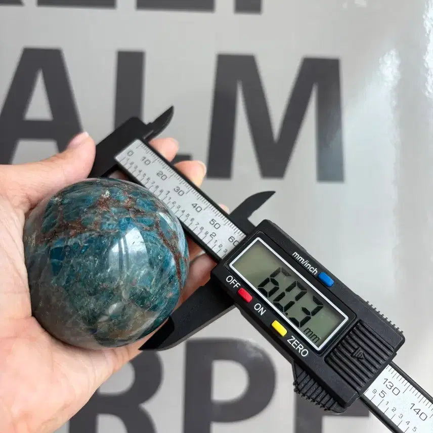[BUNJANG] Large Apatite Sphere - Natural Gemstone / [천연원석] 대형 아파타이트 스피어 | Apatite