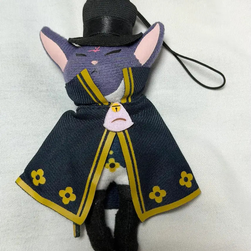 [BUNJANG] Great Ace Attorney Nyantaro Mascot Charm Plush Doll / 대역전재판 반직스 냥직스 마스코트 부적 인형 누이판매