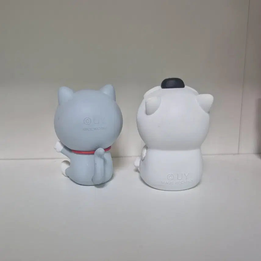 [BUNJANG] Crayon Shin-chan White Bear Cat Gacha Mini Figure Bundle Set / 일괄) 짱구 백곰 고양이 가챠 미니 피규어