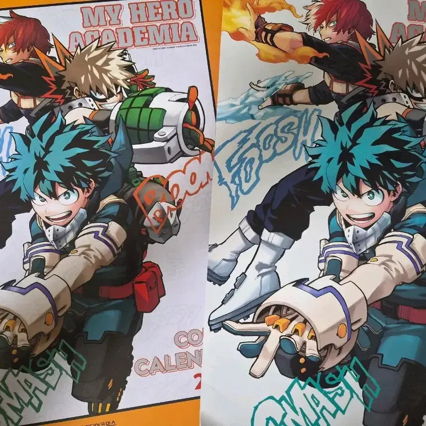 [BUNJANG] My Hero Academia 2023 Calendar / 나의 히어로 아카데미아 나히아 히로아카 2023 캘린더