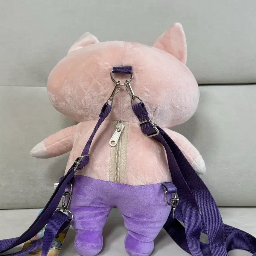 [BUNJANG] Crayon Shin-chan Great Demon Bakubaku Plush Backpack / 짱구는못말려 부리부리대마왕 인형 백팩