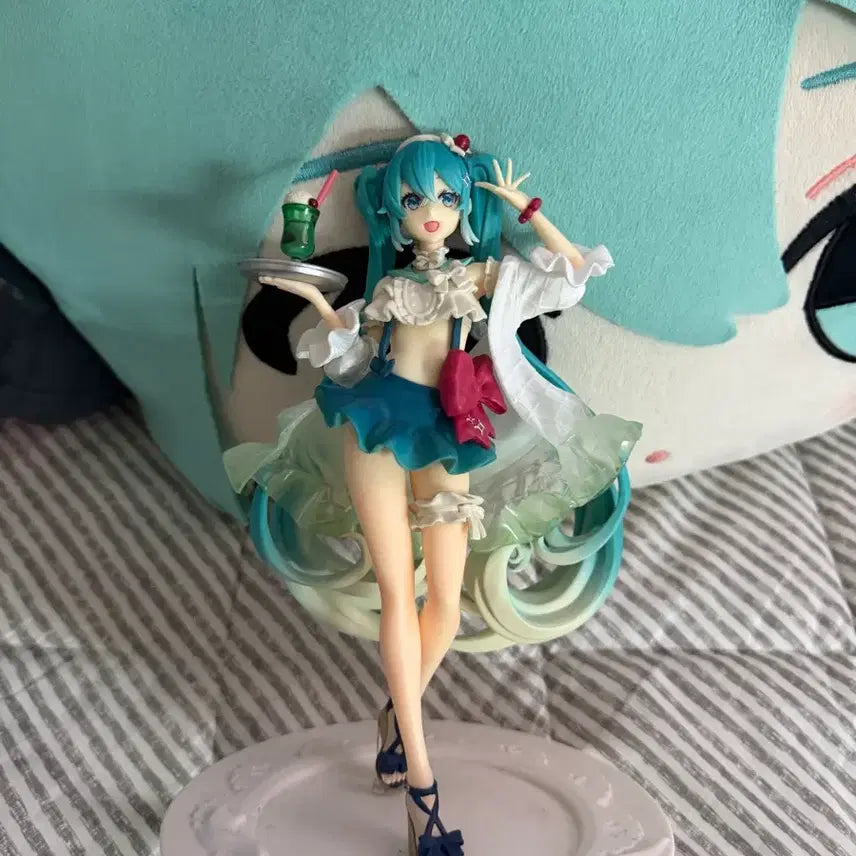 [BUNJANG] Melon Soda Hatsune Miku Figure / 메론소다 미쿠 피규어 (( 급처