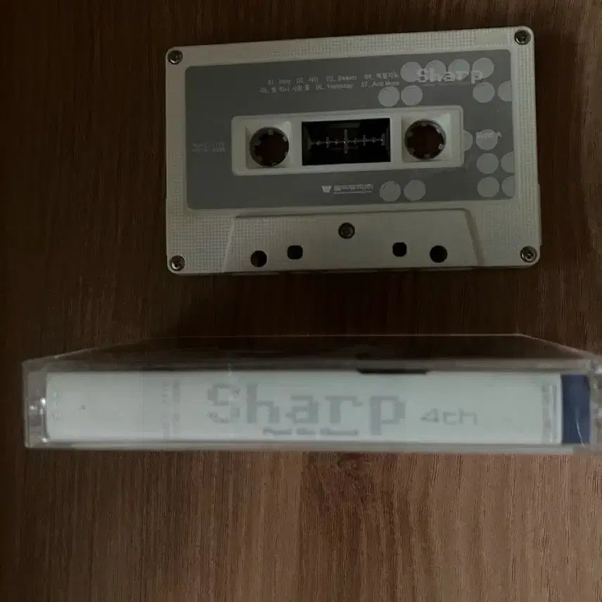 [BUNJANG] SHARP 4th Album "Proud To Be Gold" Cassette Tape / Sharp 4집 카세트테이프