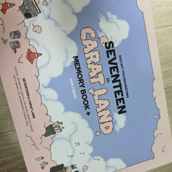 [BUNJANG] Seventeen 2023 Caratland Memory Book Photocard Set / 세븐틴 2023 캐럿랜드 메모리북(포카포함)