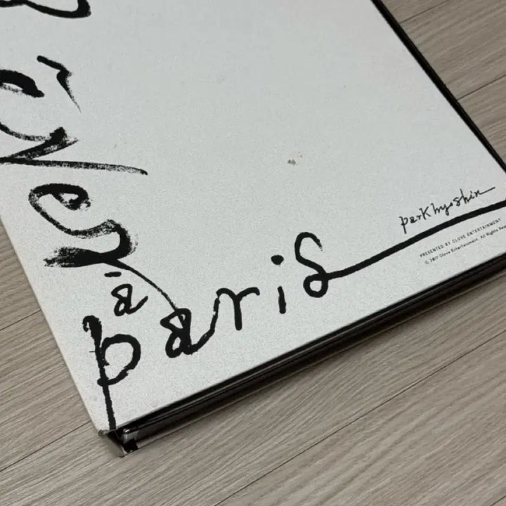 [BUNJANG] Park Hyo Shin Rever a Paris Photobook / 박효신 rever a Paris 포토북