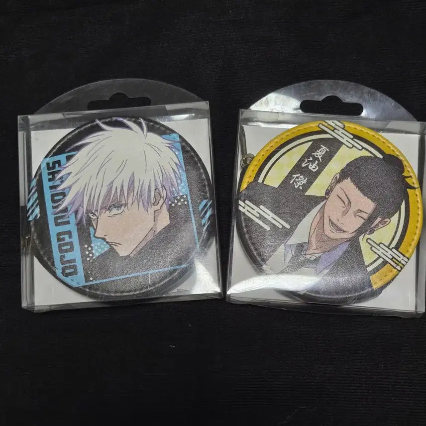 [BUNJANG] Jujutsu Kaisen Gojo &amp; Geto Coin Purse Bundle Set (Sealed) / 주술회전 고죠, 게토 동전지갑 미개봉 일괄