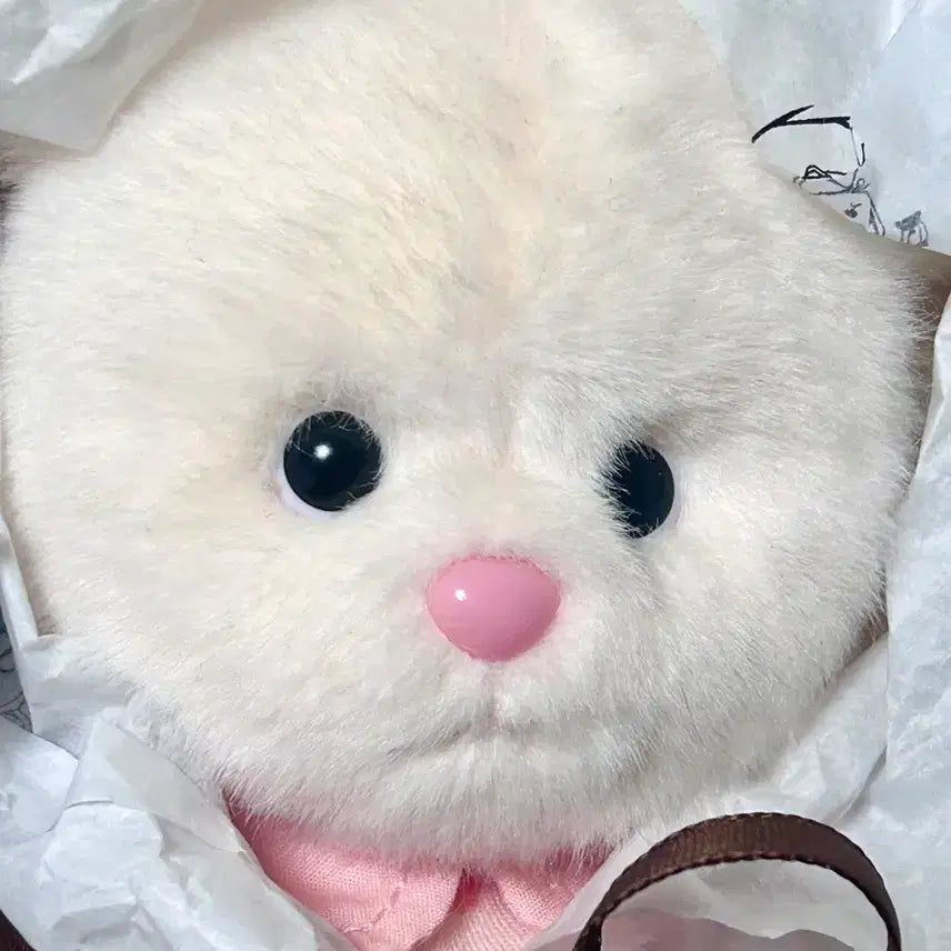[BUNJANG] Teddy Tails Lena Bunny Pink Cherry Dress Keyring XS / 테디테일즈 레나버니 핑크체리 드레스 키링 XS