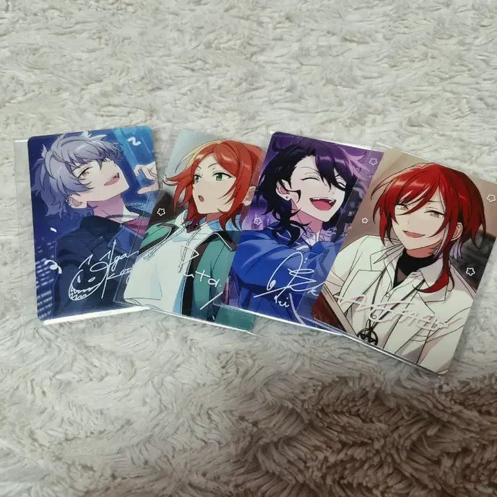 [BUNJANG] Ensemble Stars! Chugong Set Photocard Set 5 &amp; 6 (Ko-ga, Rei, Yuuta, Natsume) Bundle Set / 앙스타 중스타 포토카드 5탄 6탄 레이 코가 유우타 나츠메 일괄 판매