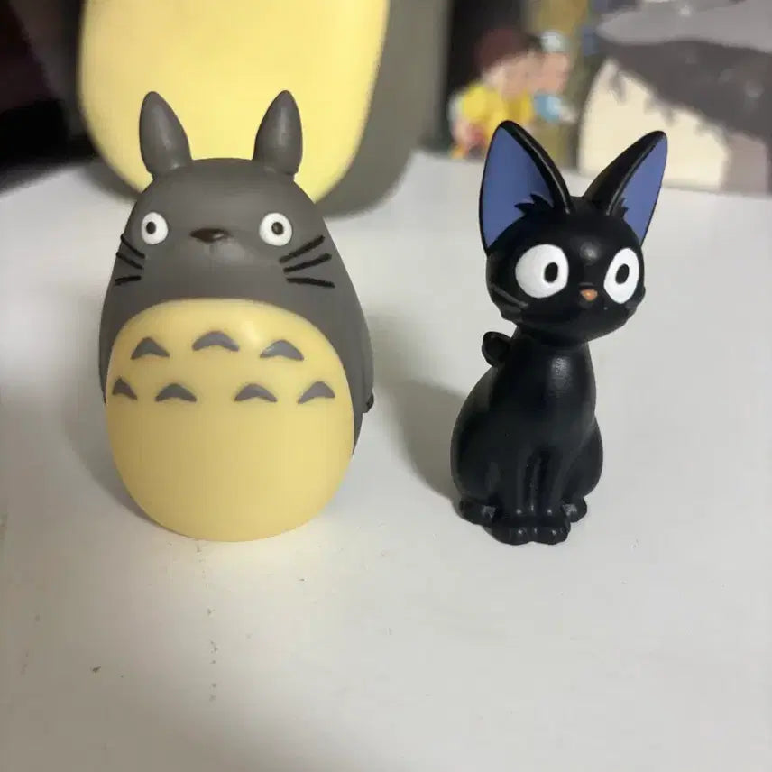 [BUNJANG] Ghibli Kiki &amp; Totoro Finger Puppet Set / 지브리 키키,토토로 손가락 인형 판매!!!