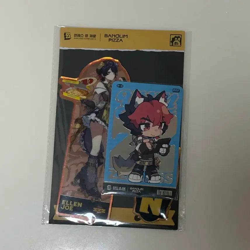 [BUNJANG] Balliom Pizza Ellen Jo Acrylic Stand + Sealed Photocard / (리딤o)반올림피자 엘렌 조 아크릴스탠드 미개봉 + 미개봉 포토카드