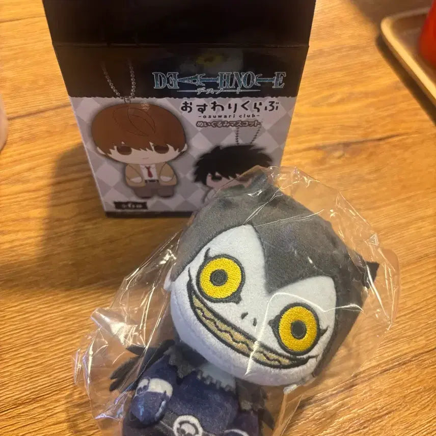 [BUNJANG] Death Note Ryuk Plush Doll Keychain / 가격변동X)데스노트 오스와리 인형 누이 키링 류크
