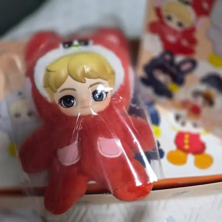 [BUNJANG] RIIZE Pop Mart Fluffy Doll Keyring (Sungchan, Shotaro, Sohee) / 라이즈 팝마트 플러피 인형 키링 양도(쇼타로)