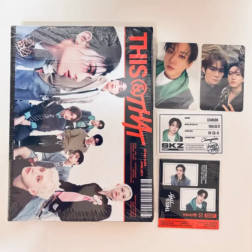 [BUNJANG] Stray Kids Changbin THIS&amp;THAT THIS ver. Set / 창빈/스트레이키즈 THIS&amp;THAT THIS ver. 창빈세트