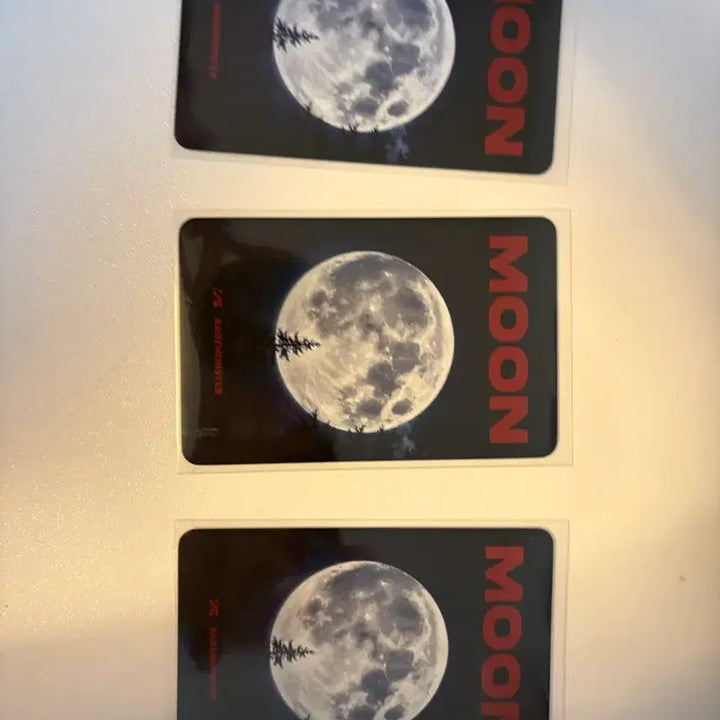 [BUNJANG] BABYMONSTER Moon Official Photocard (Ruka, Pharita, Ahyeon) / 베이비몬스터 문 공방포카(루카 파리타 아현)