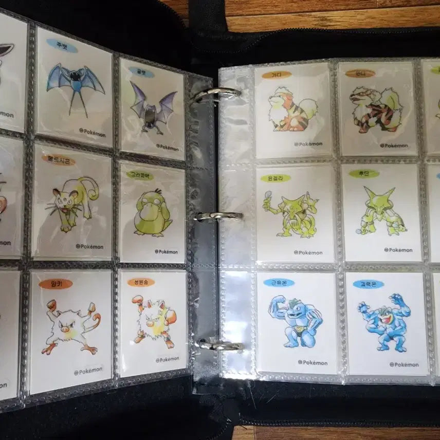 [BUNJANG] Pokemon Artwork Tteokbokki Stickers Complete Set / 포켓몬 아트워크 띠부씰 전종 개봉/미개봉