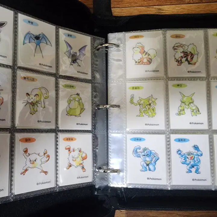 [BUNJANG] Pokemon Artwork Tteokbokki Stickers Complete Set / 포켓몬 아트워크 띠부씰 전종 개봉/미개봉