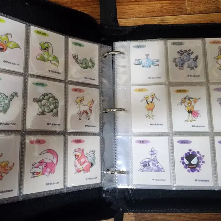 [BUNJANG] Pokemon Artwork Tteokbokki Stickers Complete Set / 포켓몬 아트워크 띠부씰 전종 개봉/미개봉
