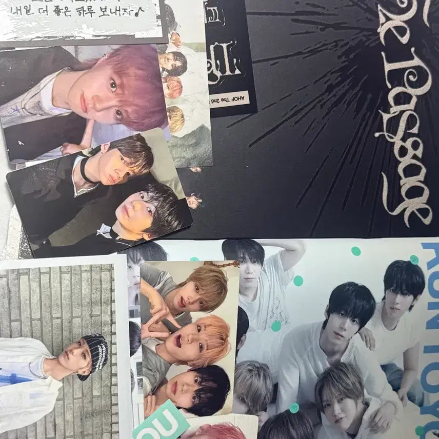 [BUNJANG] ahof Album Photocard POB Unsealed / 아홉 ahof 앨범 포카 미공포 개봉 양도 판매 처분 포토카드