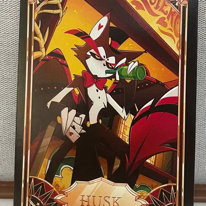 [BUNJANG] Hazbin Hotel Husk 2nd Trading Card / 해즈빈호텔 허스크 2nd 트레카 양도
