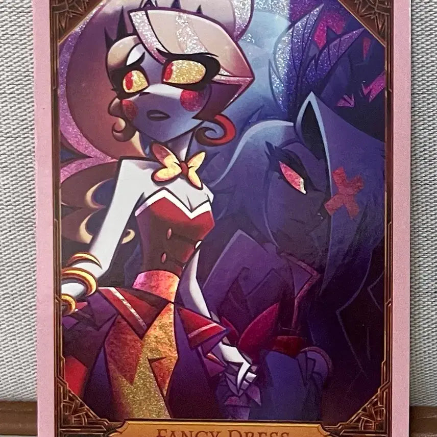 [BUNJANG] HAZBIN HOTEL Charlie Baggy 2nd Pink Foil Trading Card / 해즈빈호텔 찰리 배기 2nd 핑크포일 트레카 양도
