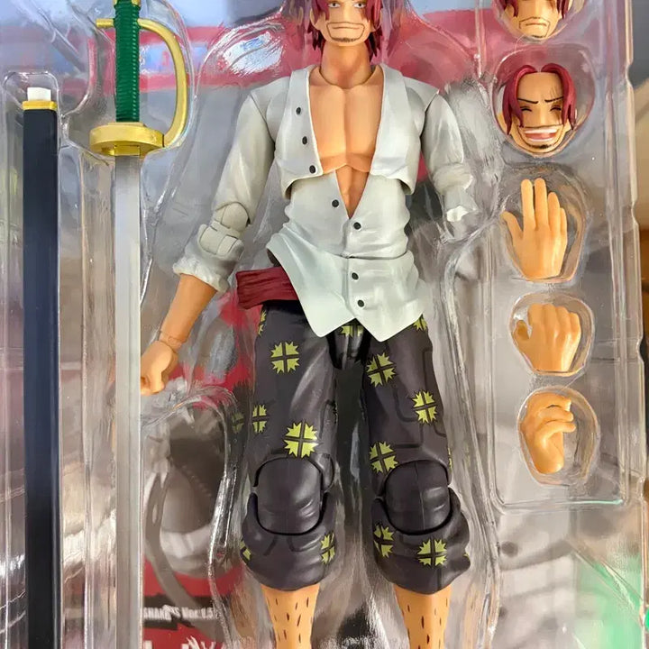 [BUNJANG] One Piece Variable Action Heroes Shanks Figure ver. 1.5 (Includes First Press Limited Parts) / 원피스 베리어블 액션 히어로즈 초회한정 파츠 포함 샹크스 피규어 ver1.5 팝니다.