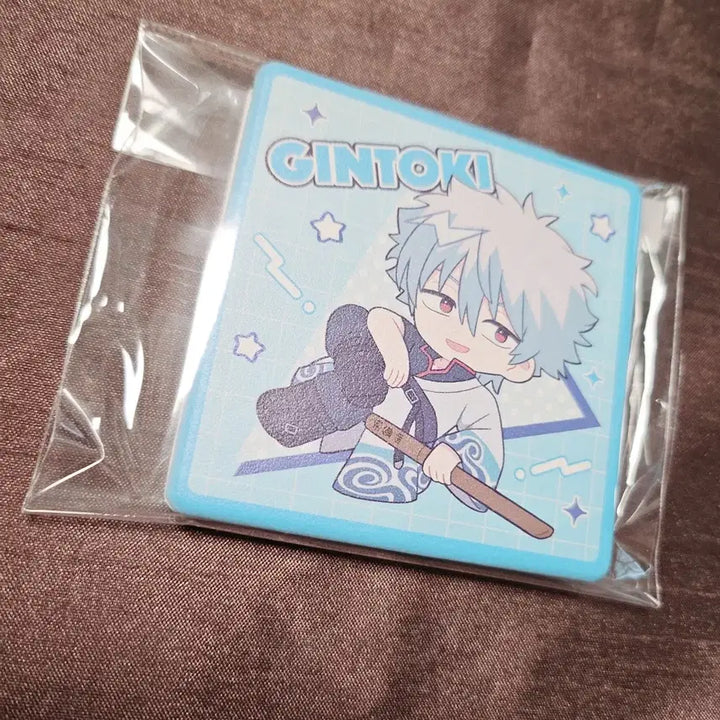 [BUNJANG] Gintama Pastel Portable Mirror (Gintoki, Strawberry Milk) / 은혼 파스텔 휴대용 거울 긴토키 딸기우유 굿즈