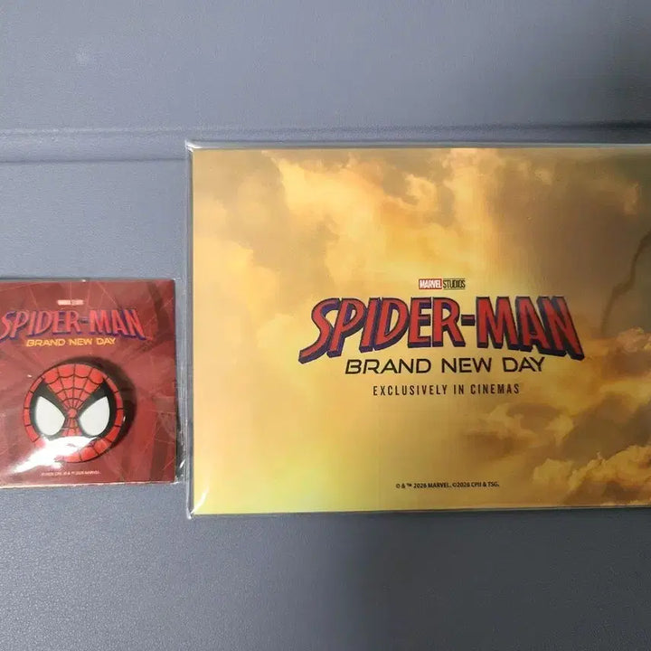[BUNJANG] Spider-Man Lucky Draw Pin Badge + Film Set Bundle / 스파이더맨 브랜뉴 특전 일괄 (핀뱃지+필름)