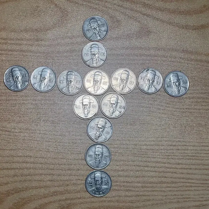 [BUNJANG] 1980s-1990s Korean 100 Won Coin Bundle (15 pcs) / 1980년-1990년 발행된 100원 동전